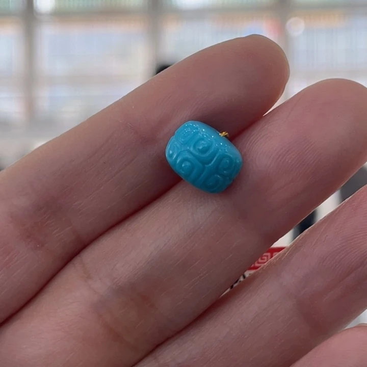 绿松石未镶嵌珠宝奇石9.7