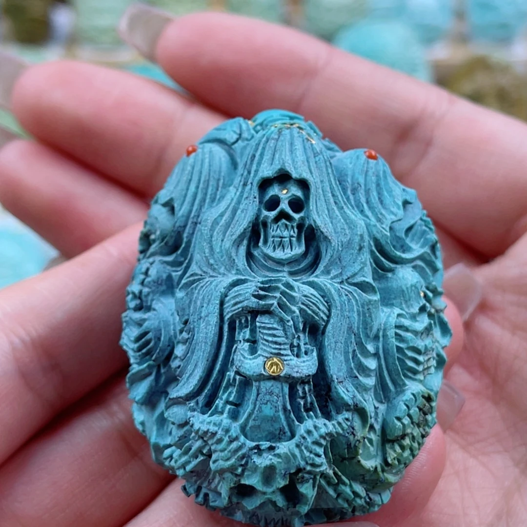 绿松石未镶嵌珠宝奇石