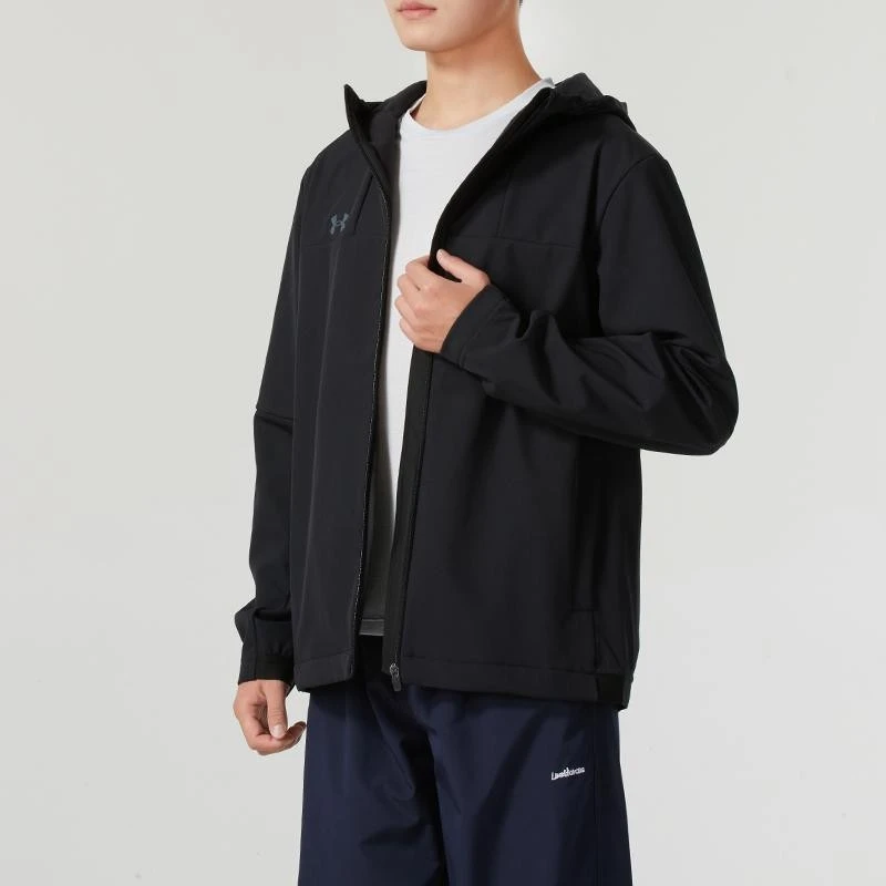 UA安德玛男女外套2025新春款运动休闲摇粒绒复合夹克24600408-001