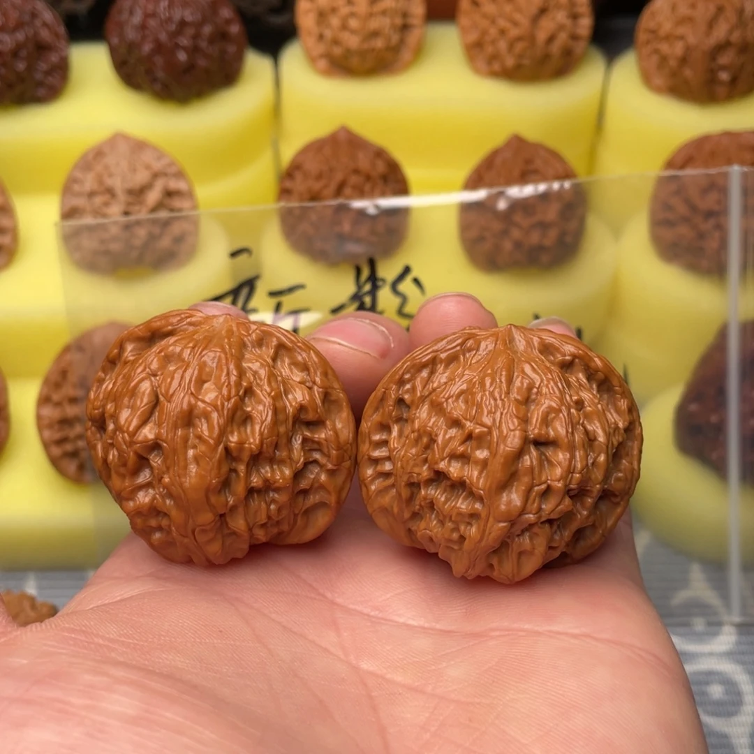 约***定文玩核桃把件41全品山地磨编号238
