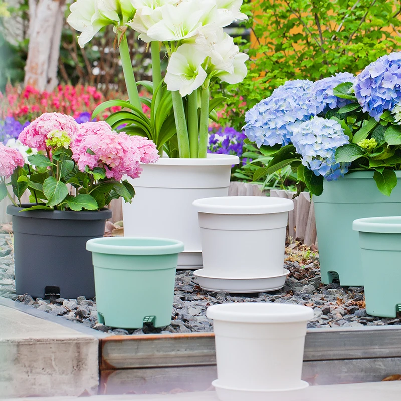 嘉伯瑞米卡花盆网状排水孔透气好多孔耐用通用精选环保青山盆