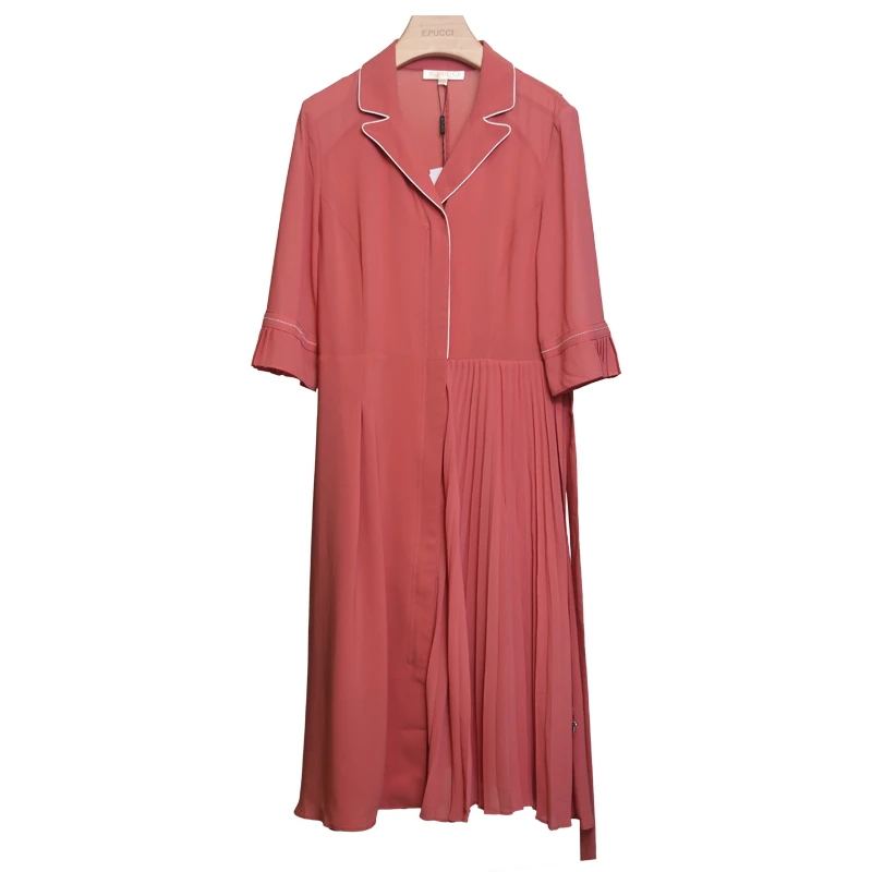 夏季轻薄连衣裙轻奢休闲优雅