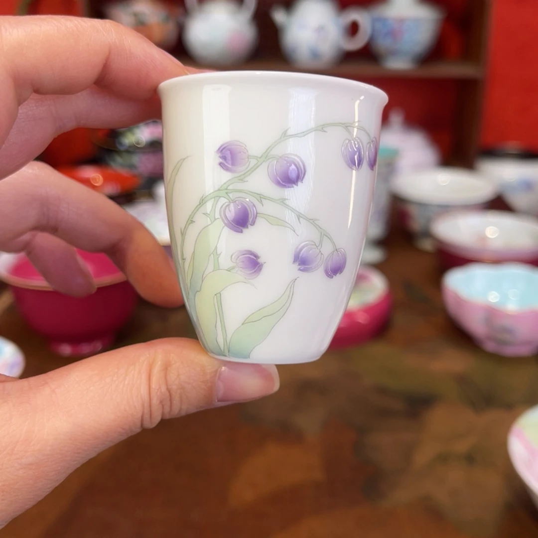 景德镇纯手绘陶瓷茶具