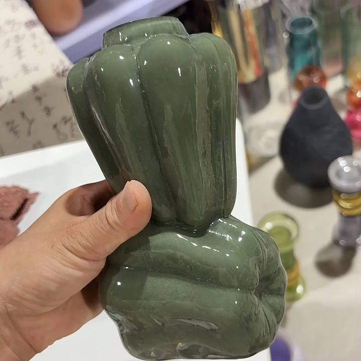 高度20厘米琉璃的花瓶