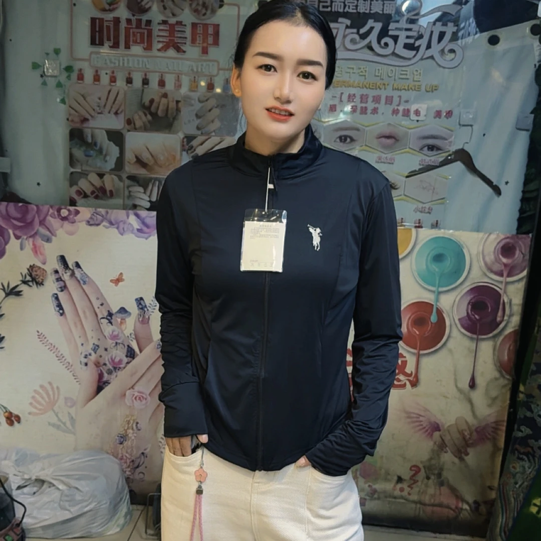 立领冰丝防晒衣显瘦百搭