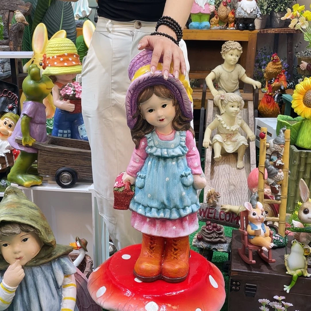 摆件花园摆件红红火火