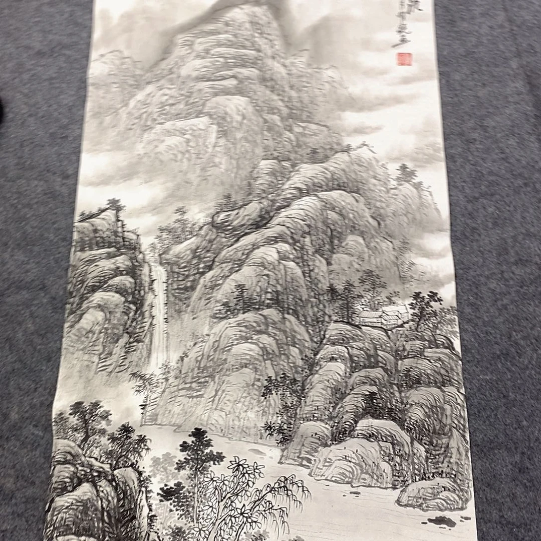 国画国画作品手绘