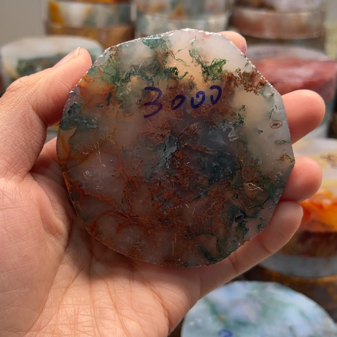 定制玛瑙兔*水草玛瑙