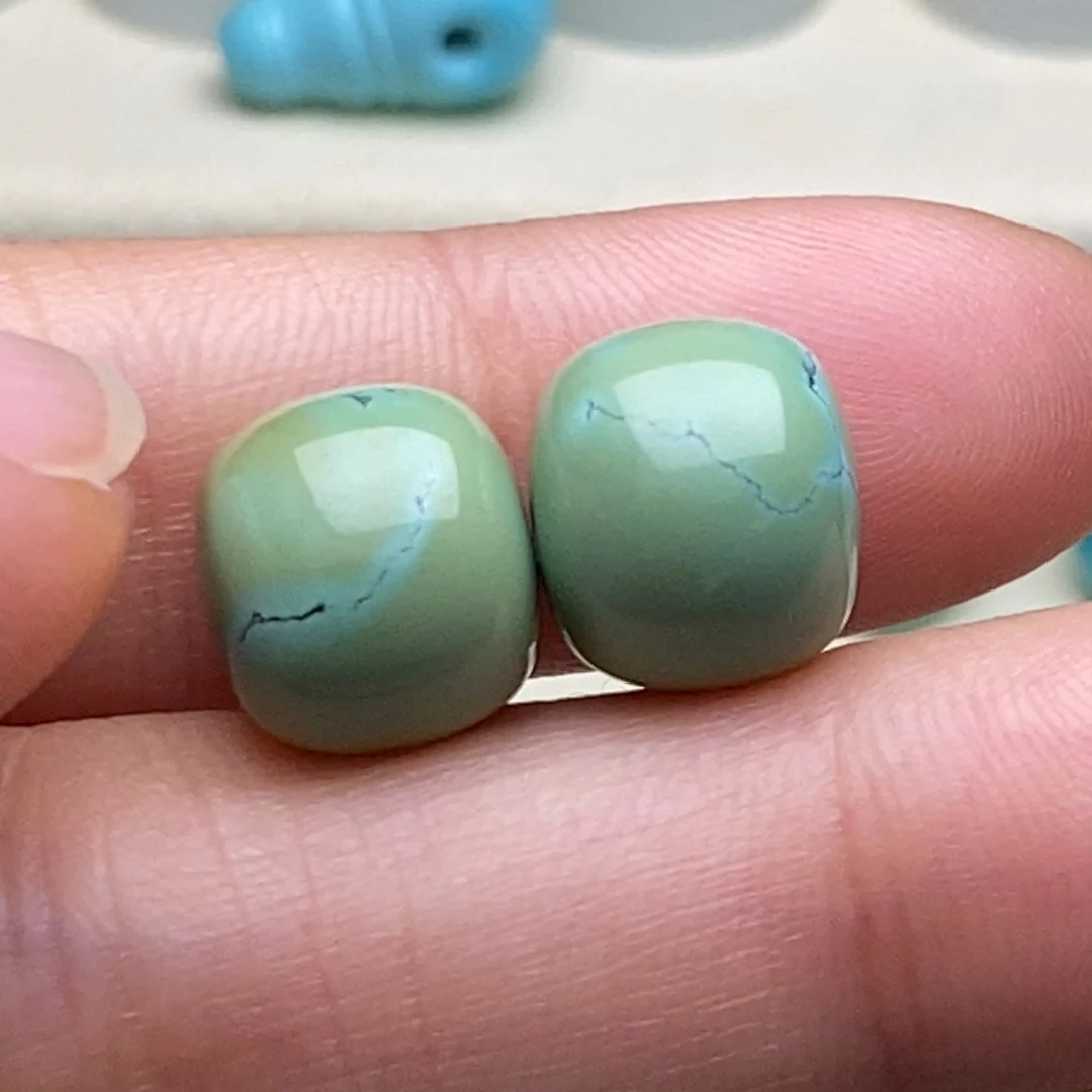 绿松石未镶嵌绿松石10.6mm