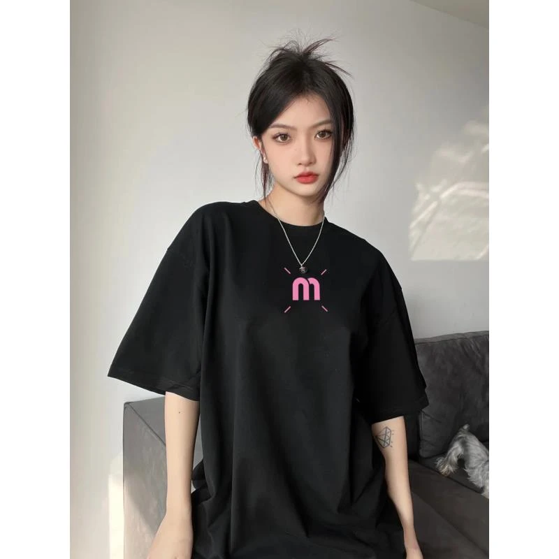 春节不打烊【刺绣T恤】240克 大码 80-160斤潮牌短袖T恤女