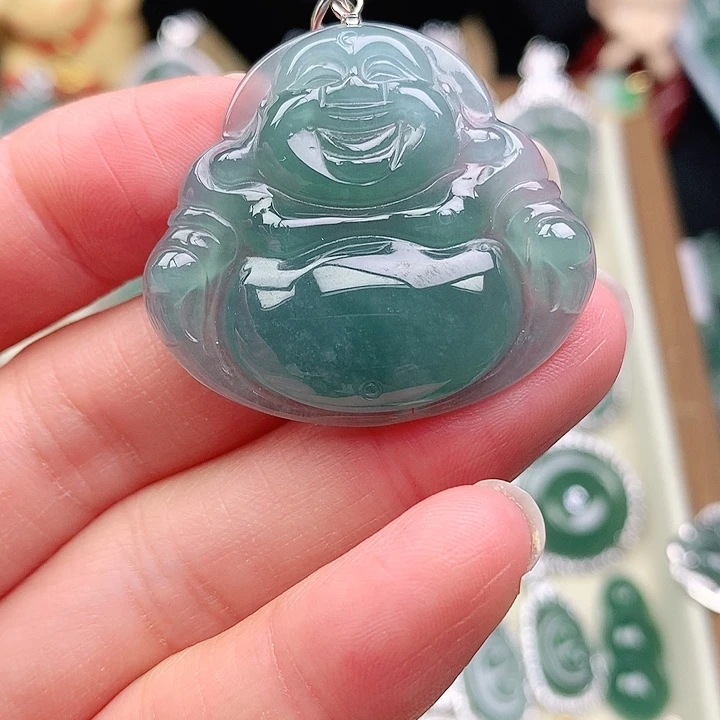 颈饰未镶嵌翡翠吊坠