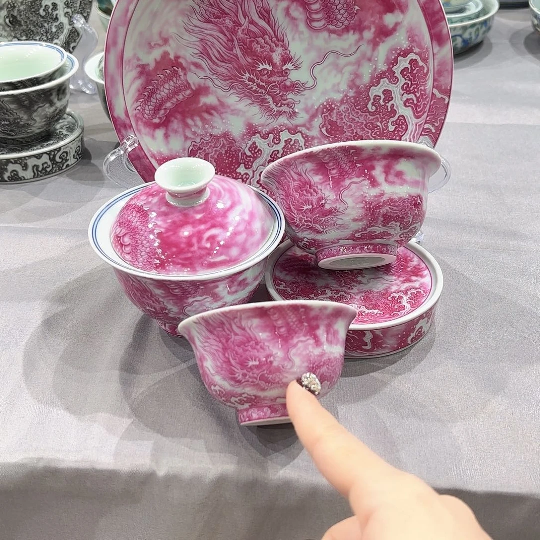 瓷片景德镇瓷器精品展示