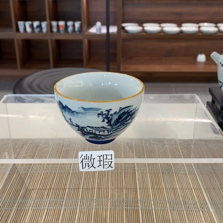 釉下老陶泥手工绘制