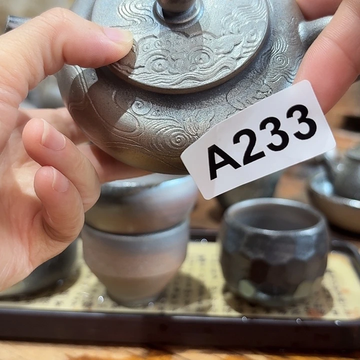 桂***发坭兴陶柴烧全手工原矿泥料杯