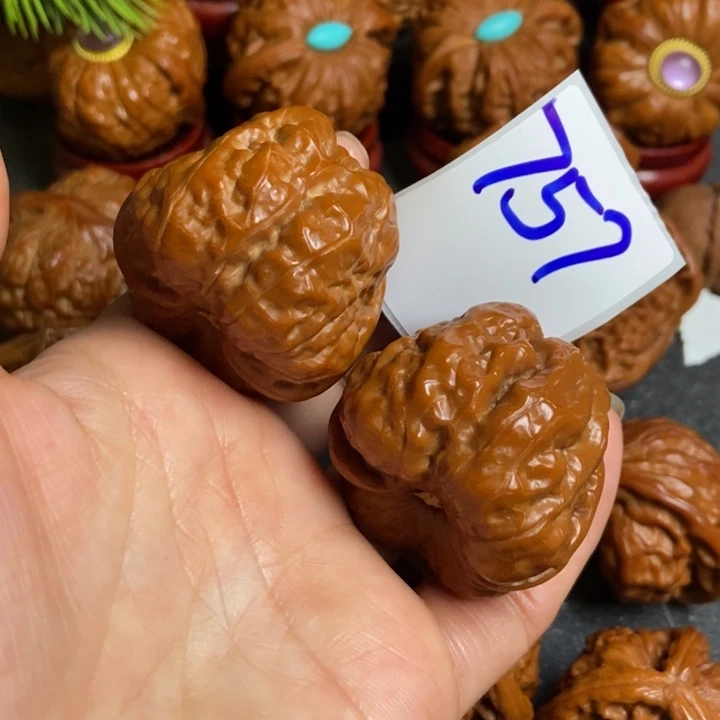 文玩核桃把件38蛤蟆757