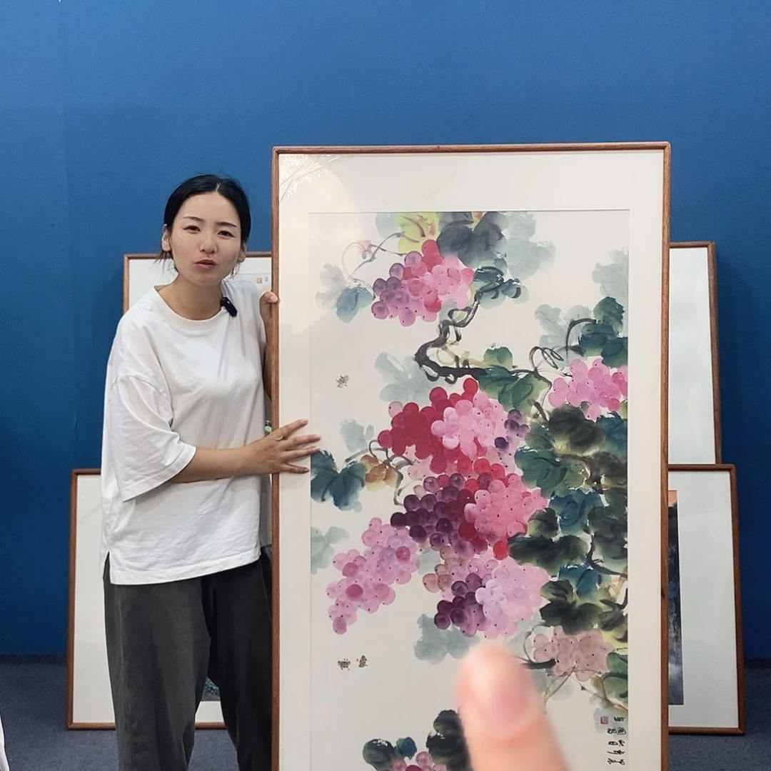 国画原创手绘顺丰包邮