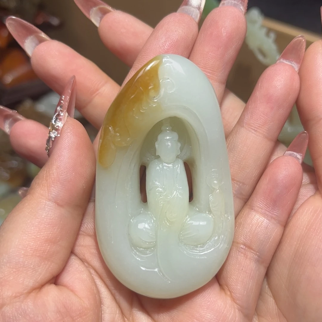 和田玉挂件未镶嵌