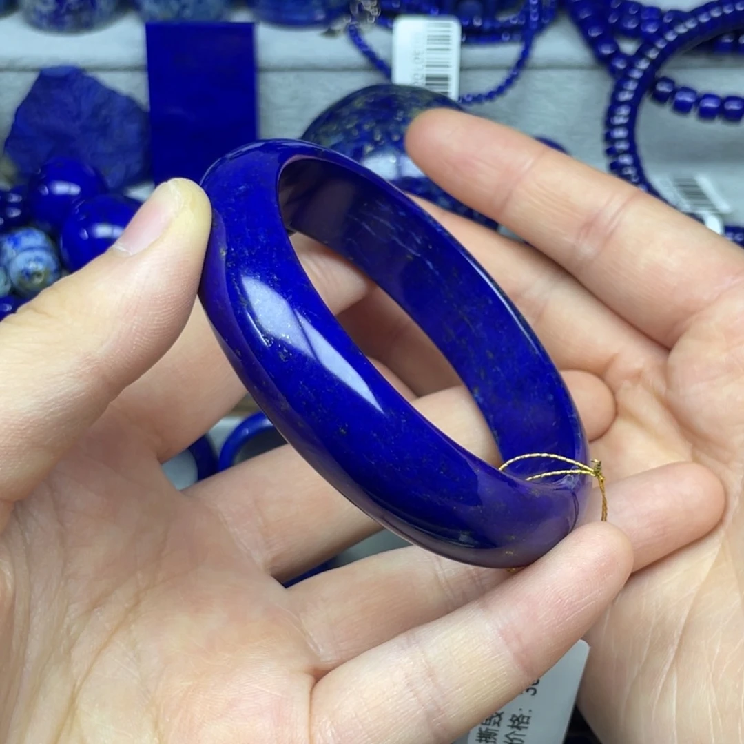 青金石未镶嵌高品手镯
