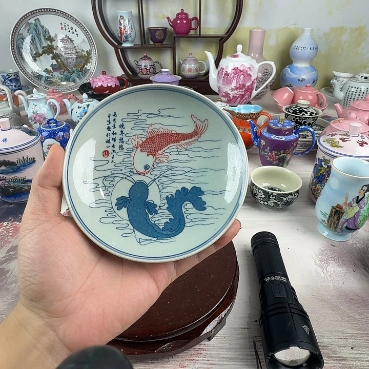 摆件景德镇陶瓷老厂瓷37