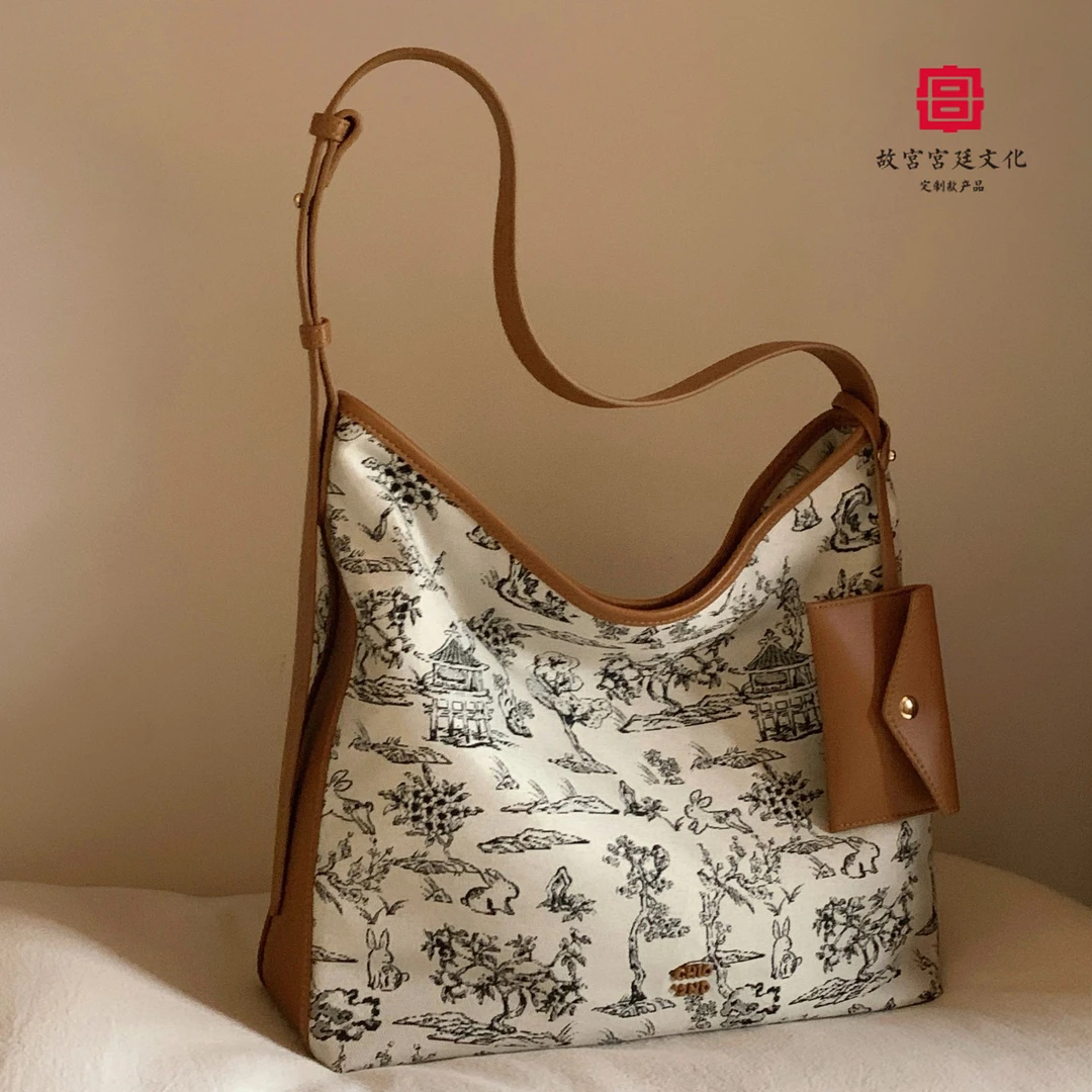 【妞妞旭鹏专属】南风chio2nd 故宫文化系列 托特包女大容量新中式