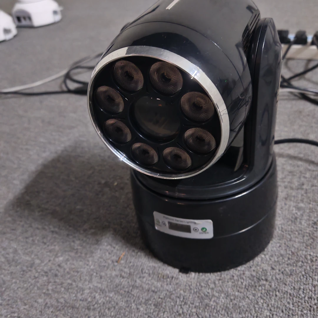 9新  二手四维乐新款8+1图案染色二合一摇头灯一台影棚