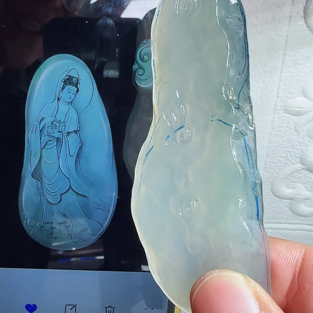未镶嵌定制翡翠缅甸天然A货翡翠含老师工艺