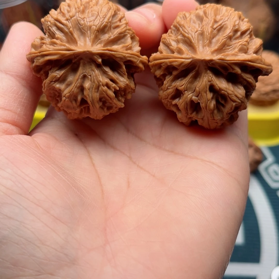 【闪购商品】桃木文玩核桃手把件40苹果
