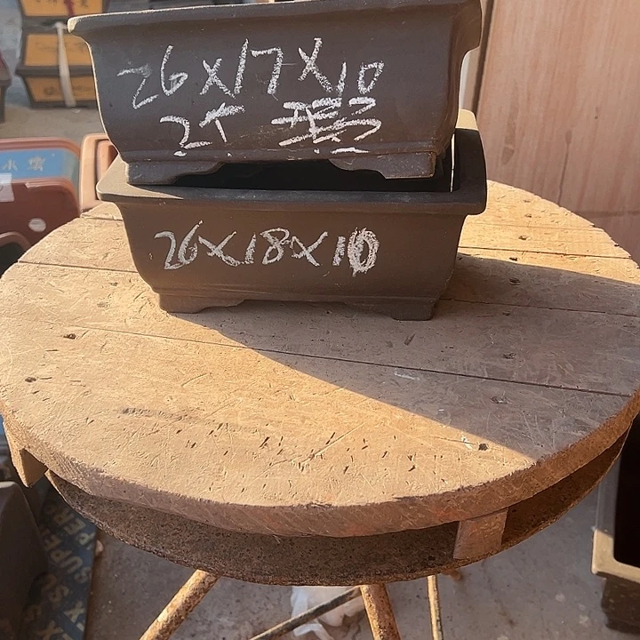 紫砂花盆透气花盆