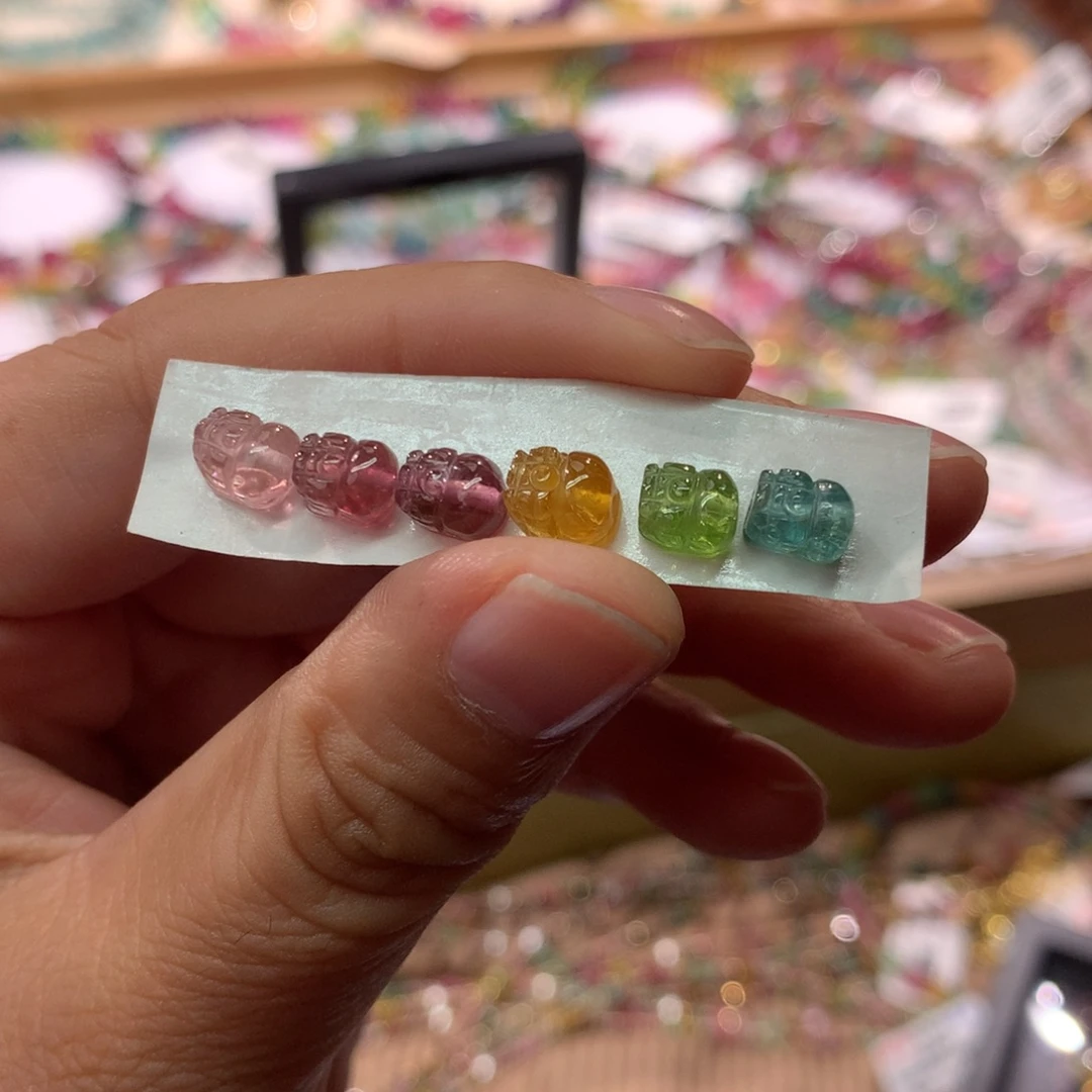貔貅未镶嵌碧玺貔貅