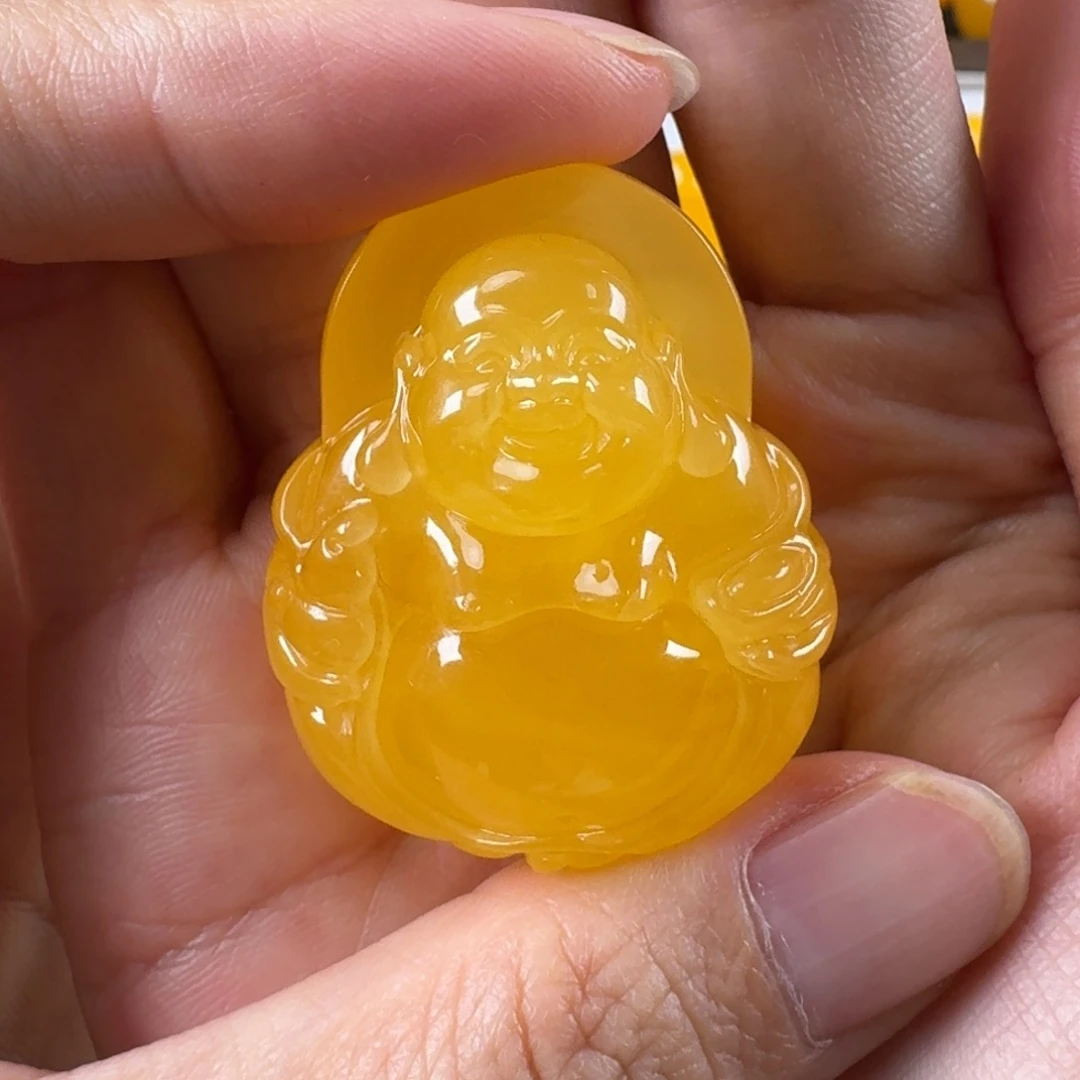 九***心蜜蜡未镶嵌毛衣链
