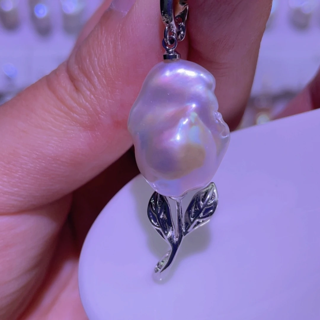 天然淡水珍珠吊坠淡水珍珠未镶嵌