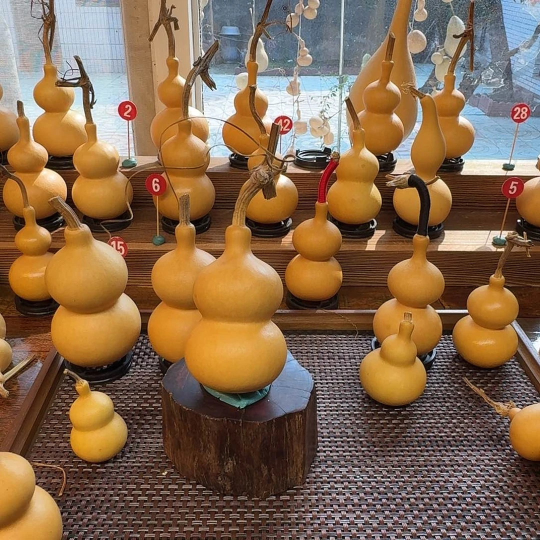 丹***姐恭喜发财纯天然葫芦