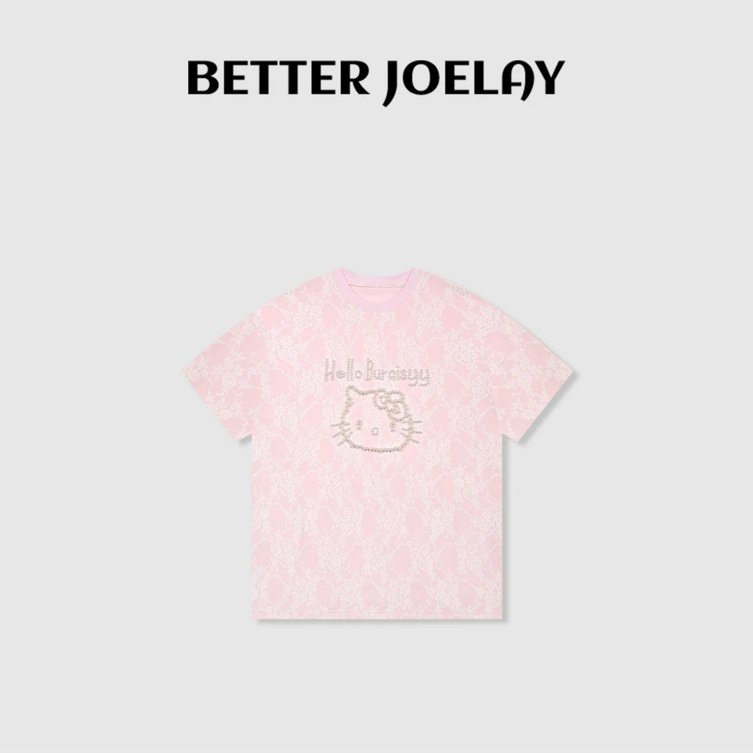 BETTER JOELAY-大版【童梦小衫】时尚可爱百搭短袖T恤休闲风GG0256