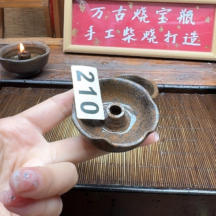 纯手工制作粗陶茶具耀**要