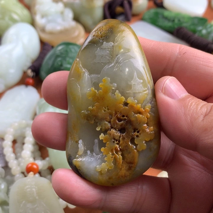 未镶嵌和田玉挂件