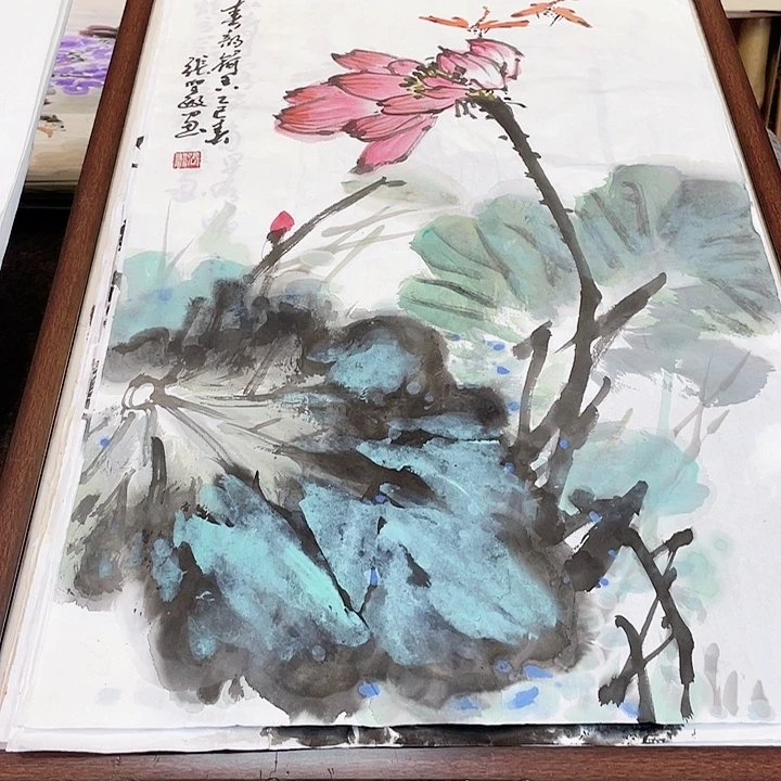 国画张圣敏先生纯手绘作品