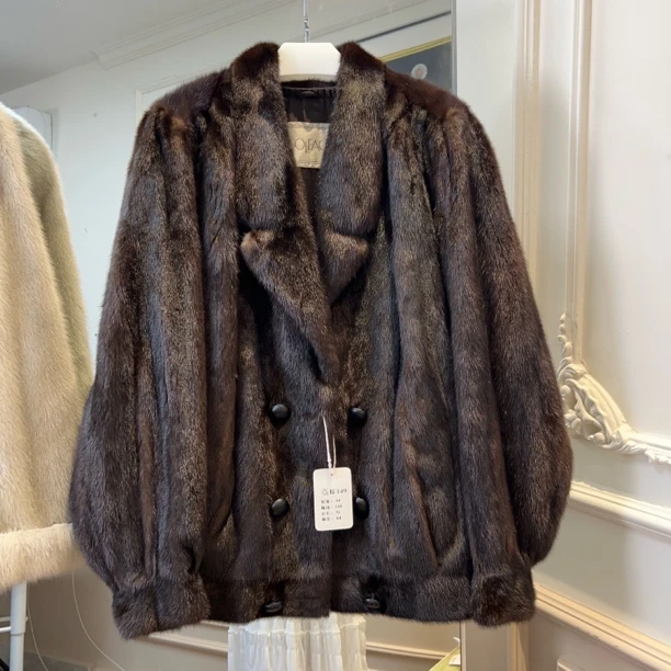 【Z149】夹克风西服领阔版甜美减龄女款外套