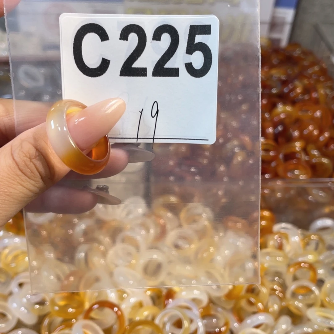 未镶嵌戒指玛瑙/玉髓225