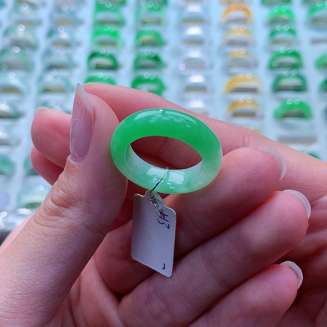 翡翠戒指未镶嵌14号