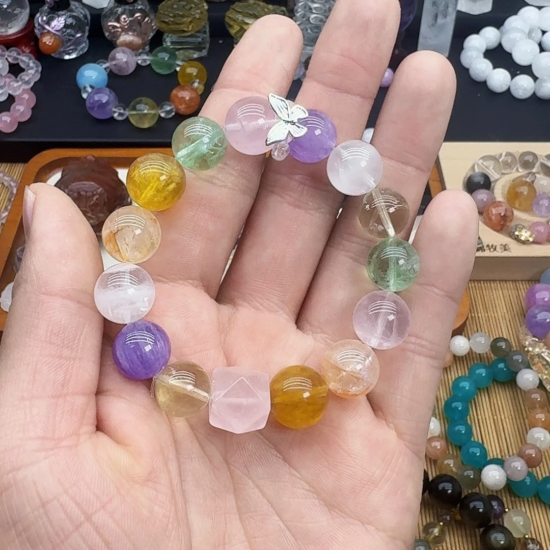 手链银S925镶嵌水晶