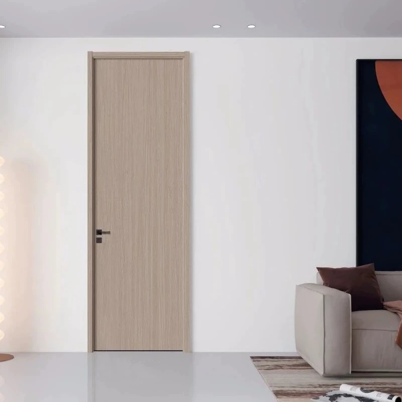 室内门免漆木门卧室环保门实木复合门定做套装门入户门套碳晶门
