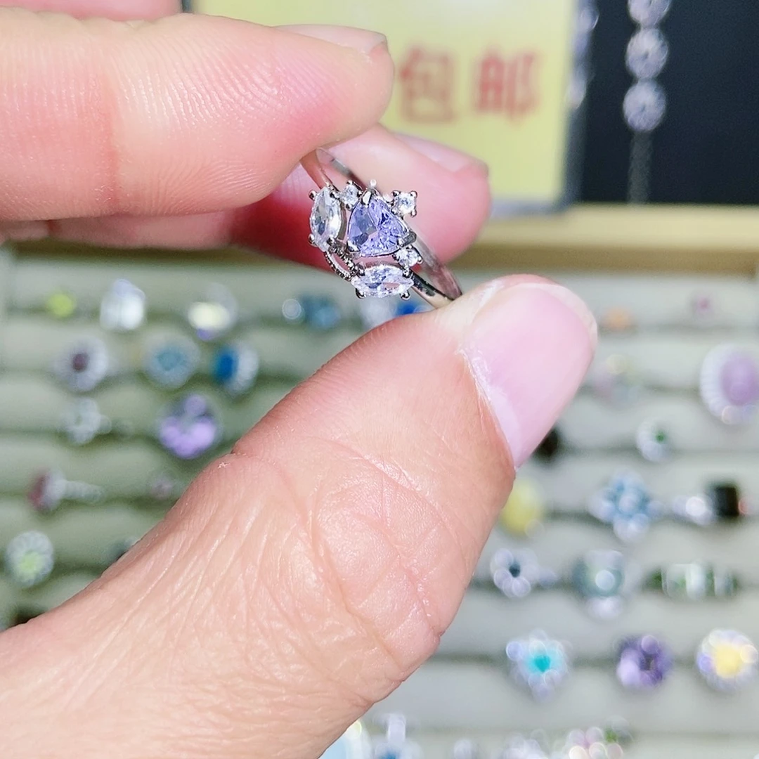 【闪购商品】未镶嵌戒指坦桑石