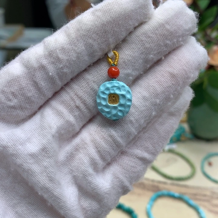 绿松石未镶嵌配饰