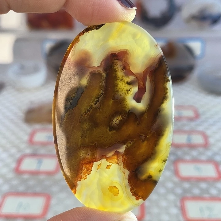 玛瑙/玉髓合金颈饰