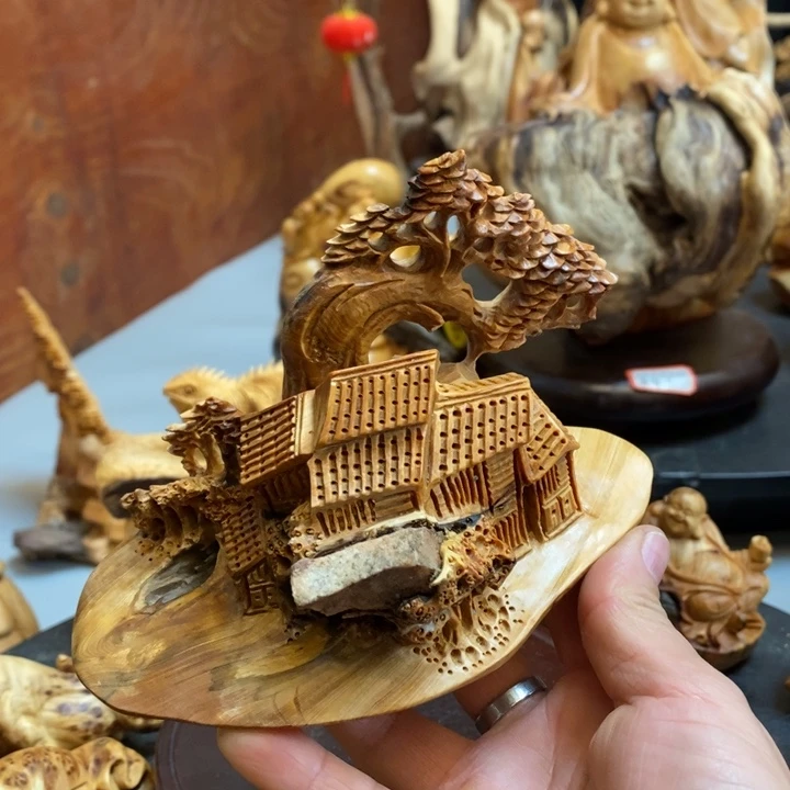 柏木工艺品摆件制作工艺