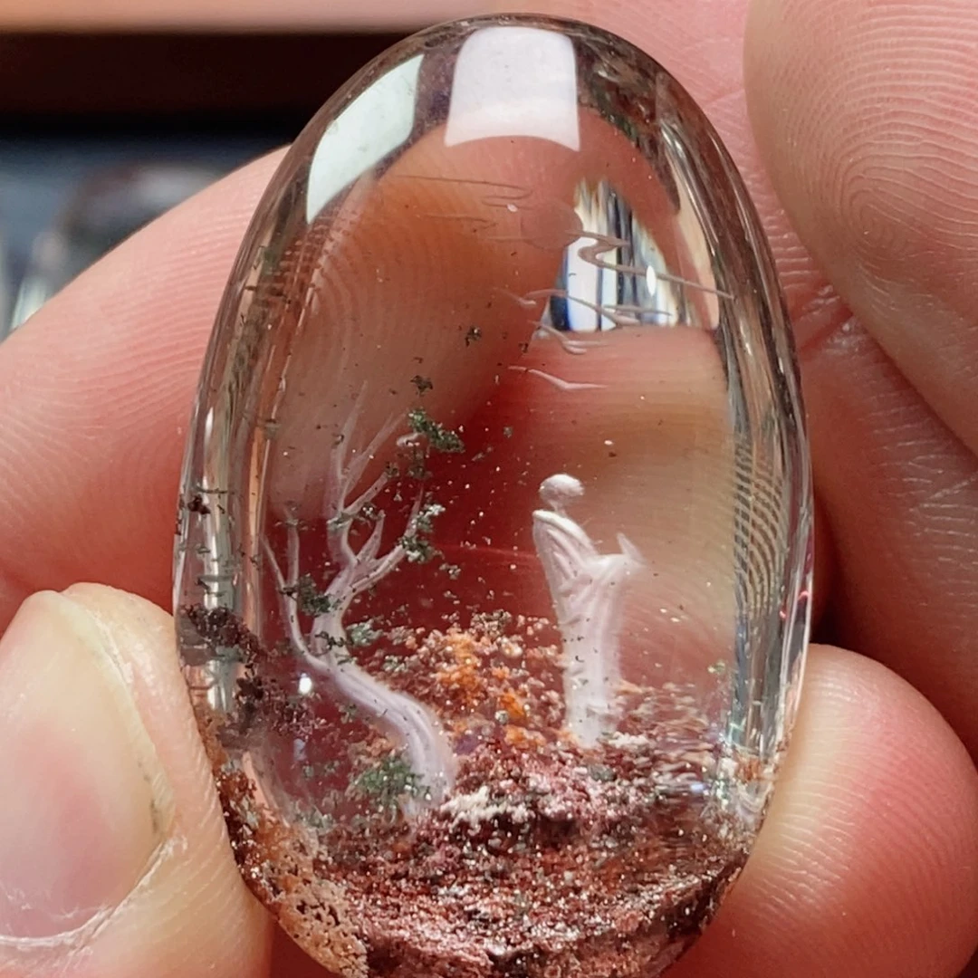 未镶嵌水晶吊坠(不含链)