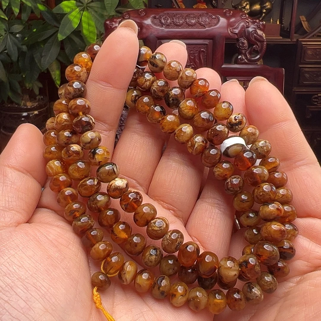 琥珀未镶嵌裸石抚顺琥珀20451八