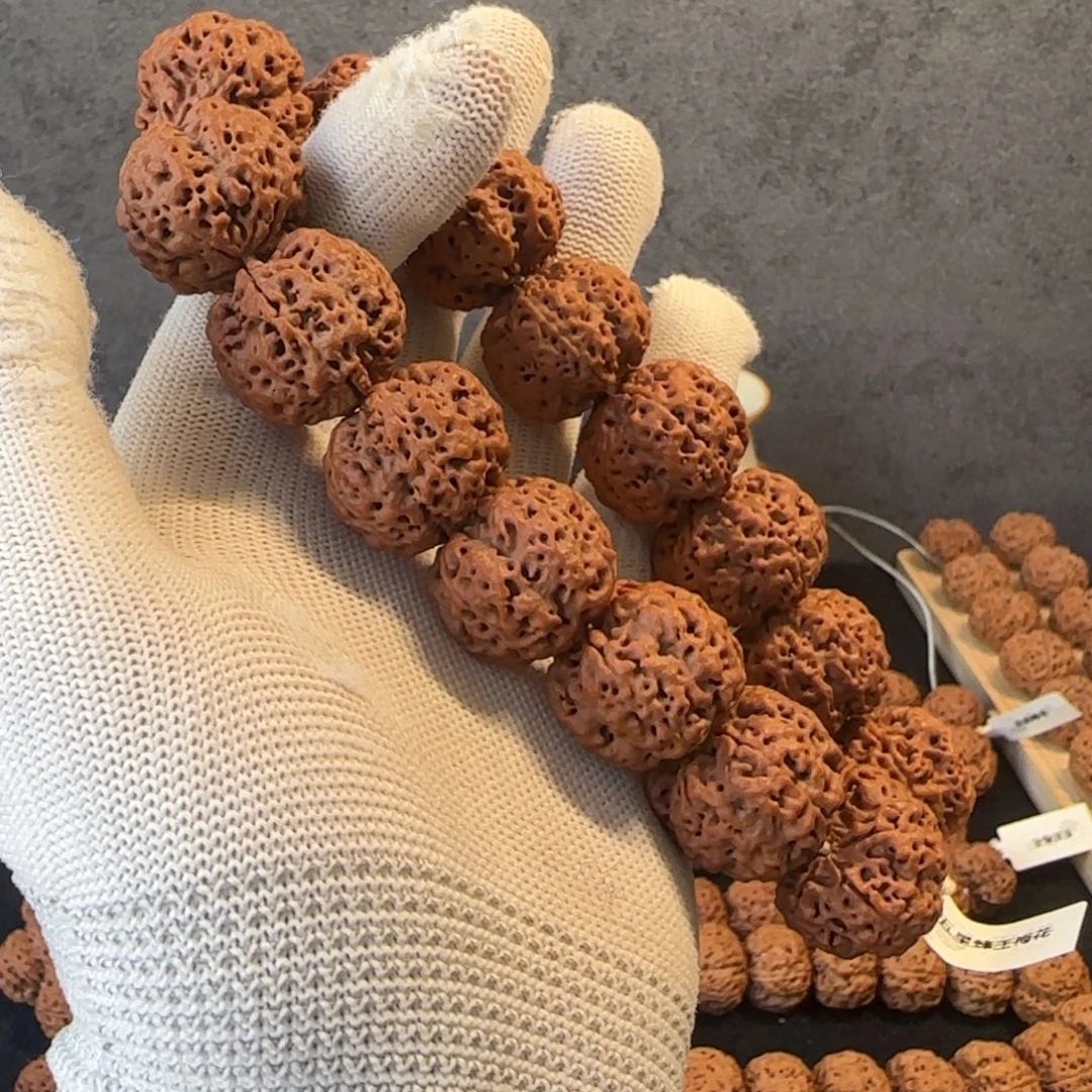 啊***哈金刚菩提手串五星蜂王梅花24