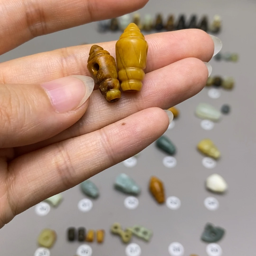 不***8蛇纹石玉未镶嵌配饰