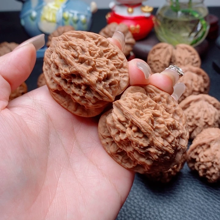 把件文玩核桃麦虎43